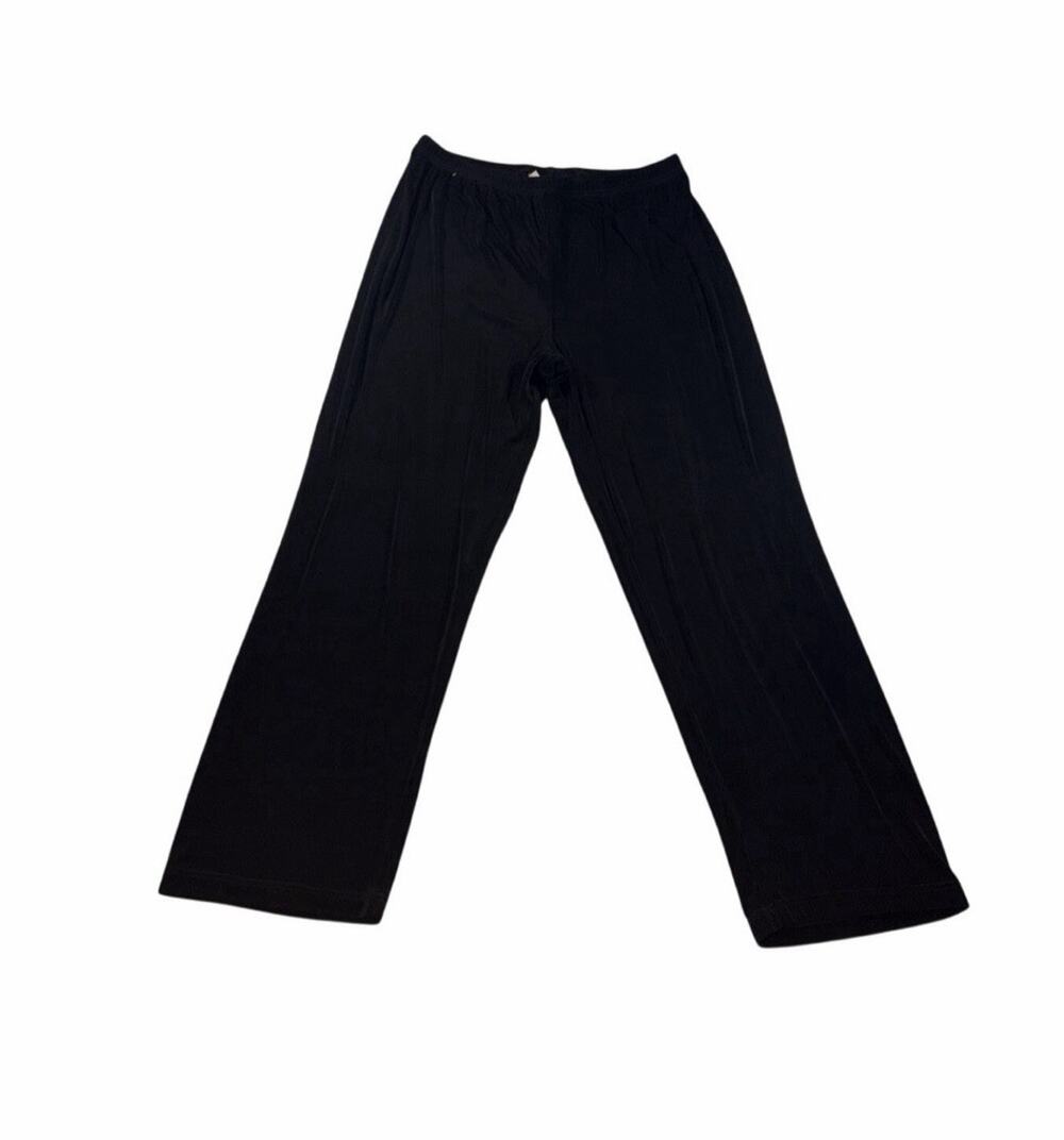 womens palazzo pants Black medium